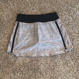 Lululemon Skort Animal Pace Rival Dottie